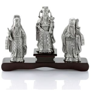 Royal Selangor Fu Lu Shou Figurine Set